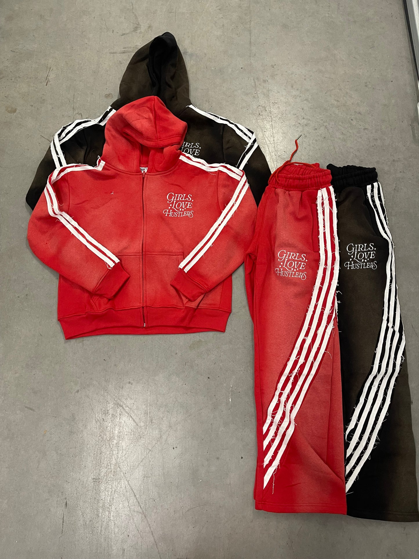 Girls Love Hustlers Stripes