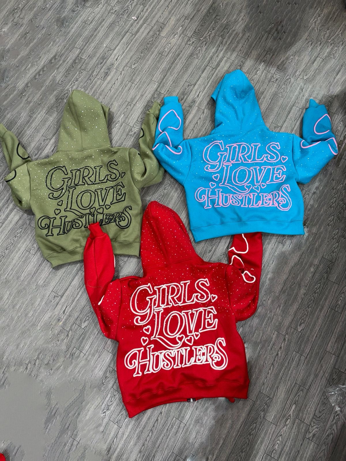 Girls Love Hustlers Dream ZipUps