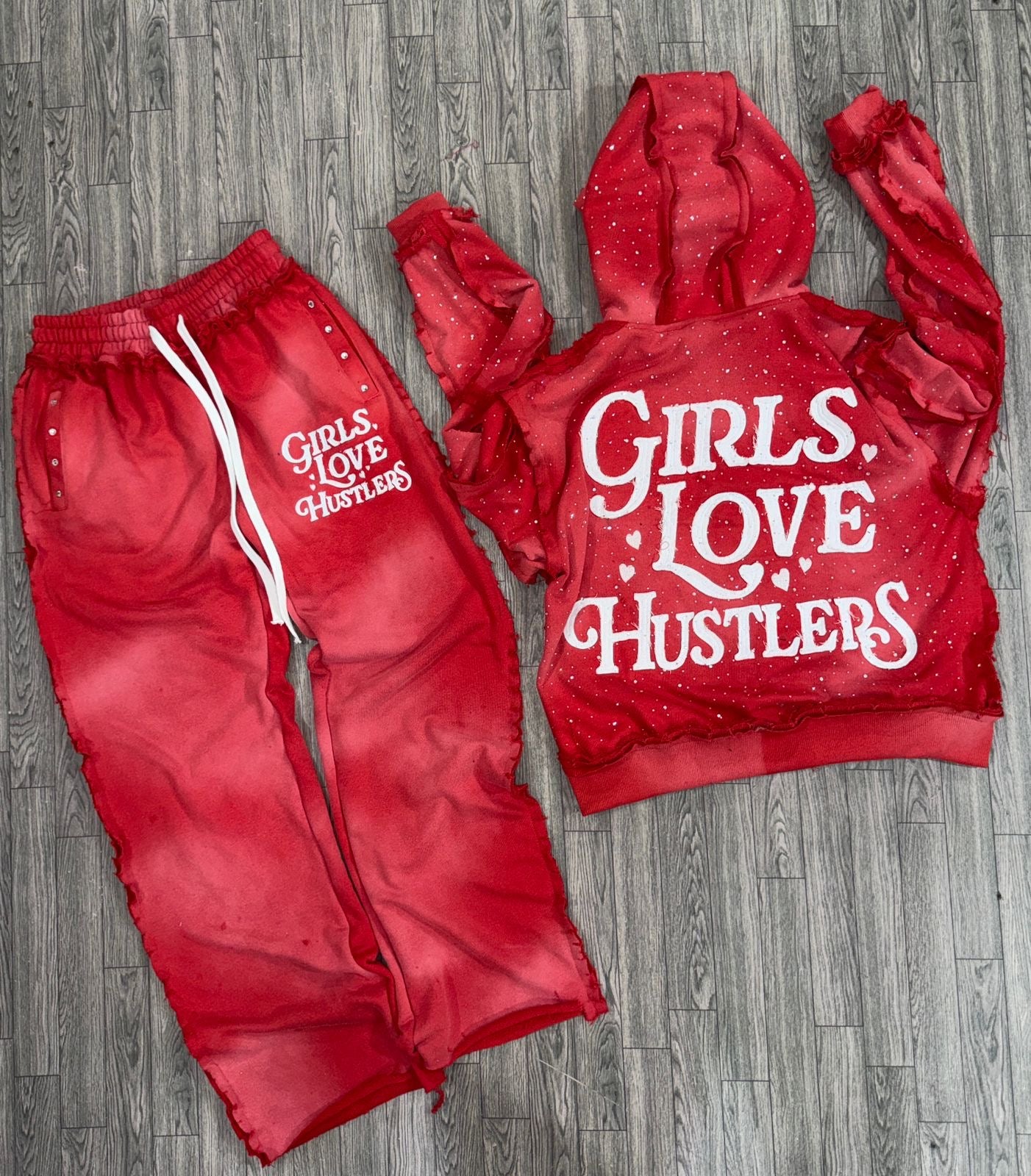 GLH Distressed Kids Suits