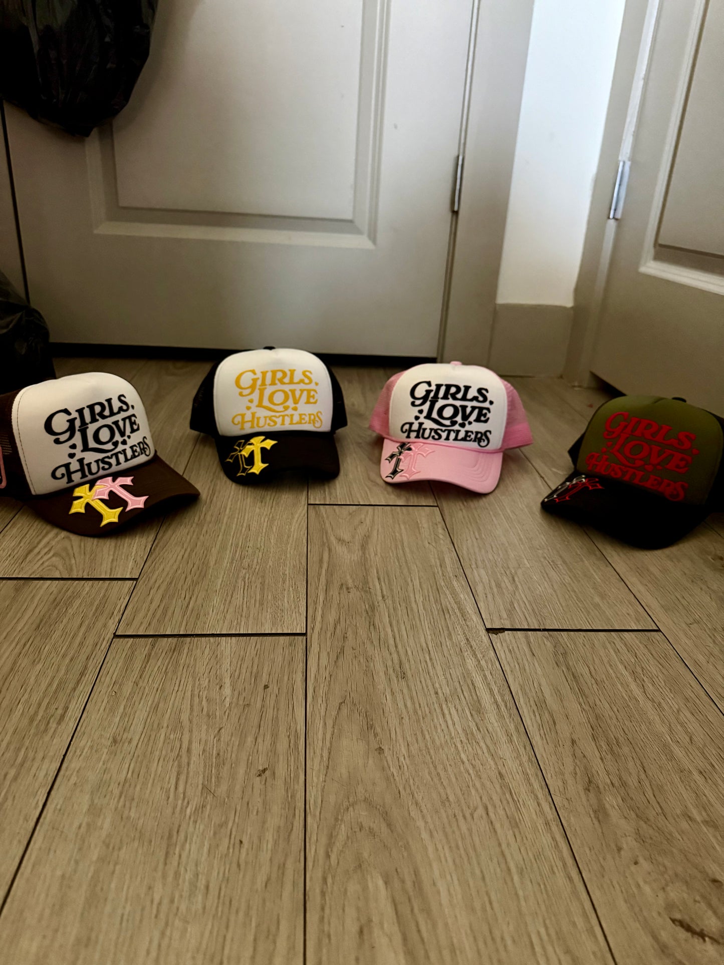 Girls Love Hustlers Cross Hat