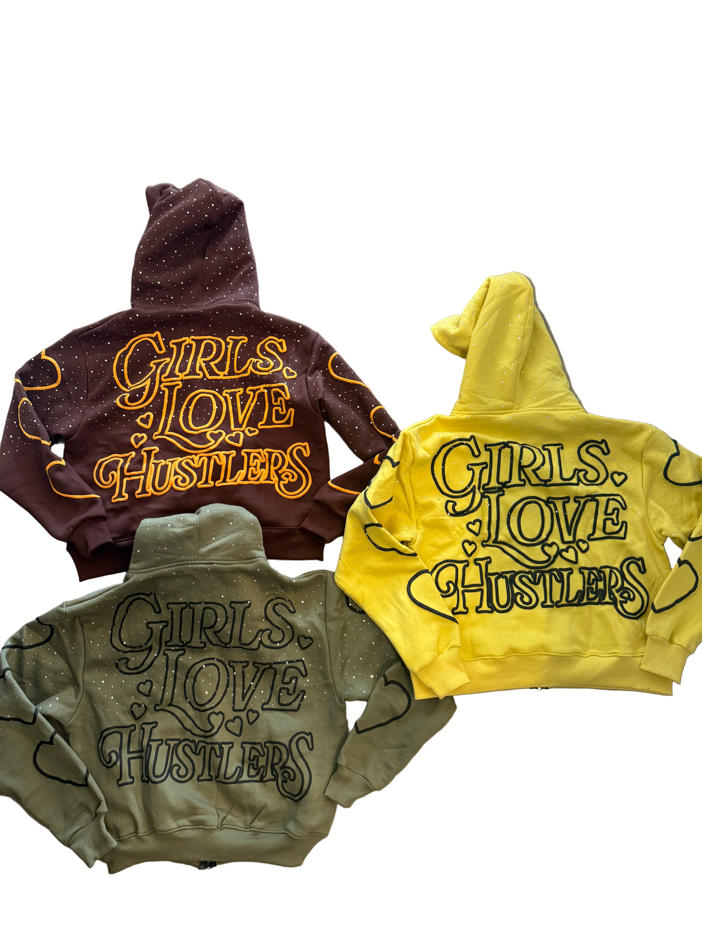 Girls Love Hustlers Exotic ZipUps