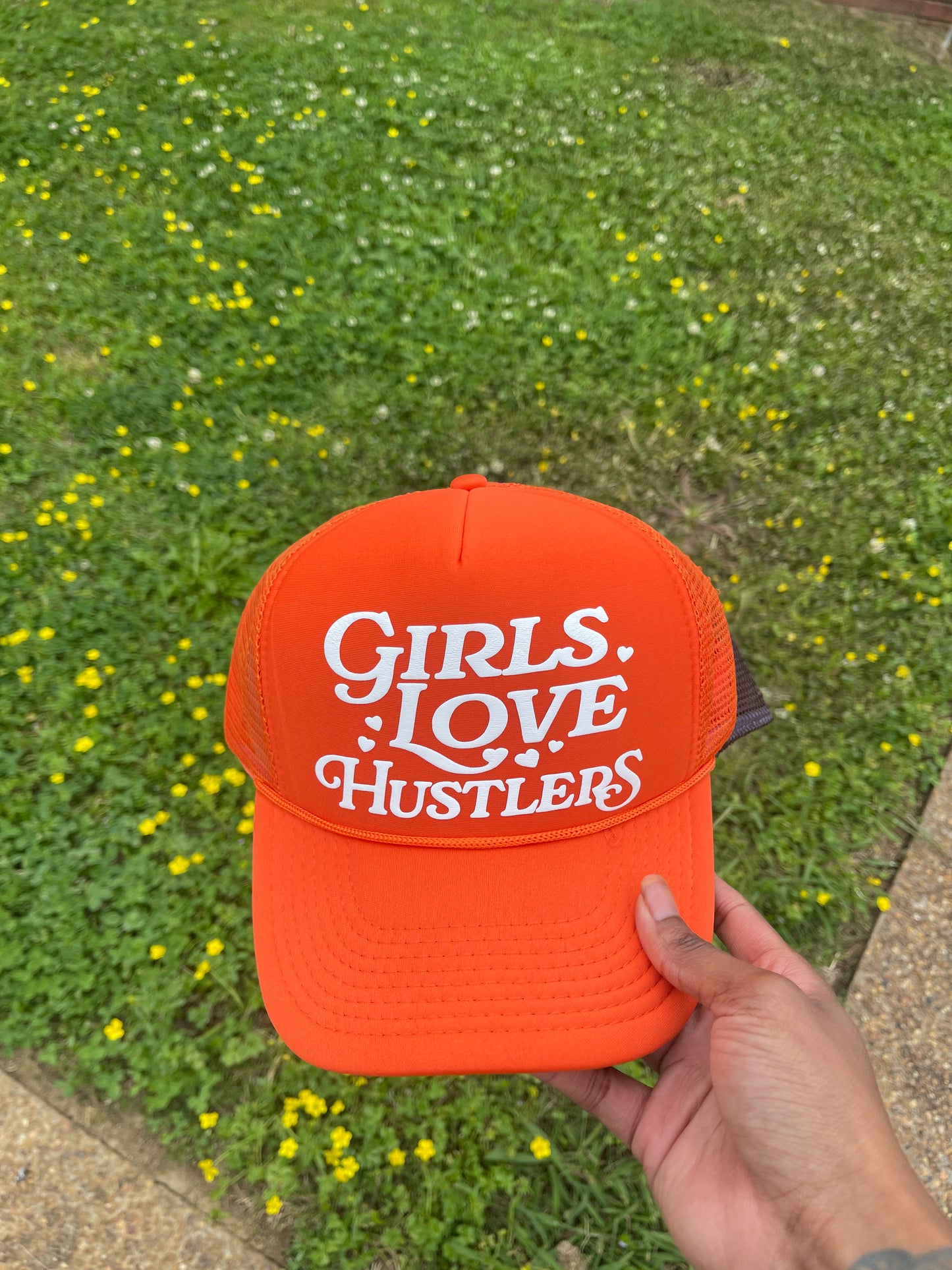 Girl Love Hustlers Hats
