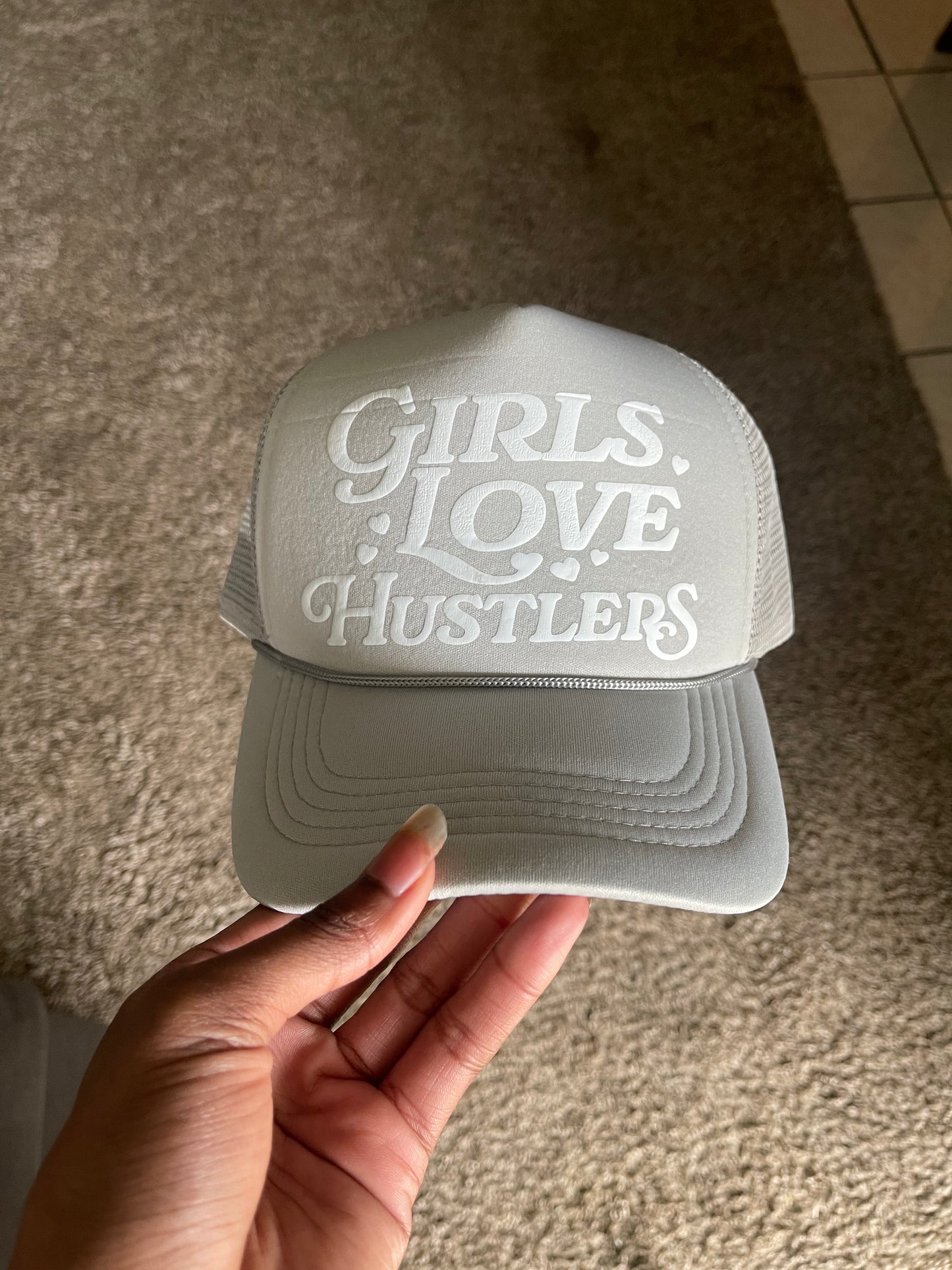 Girl Love Hustlers Hats
