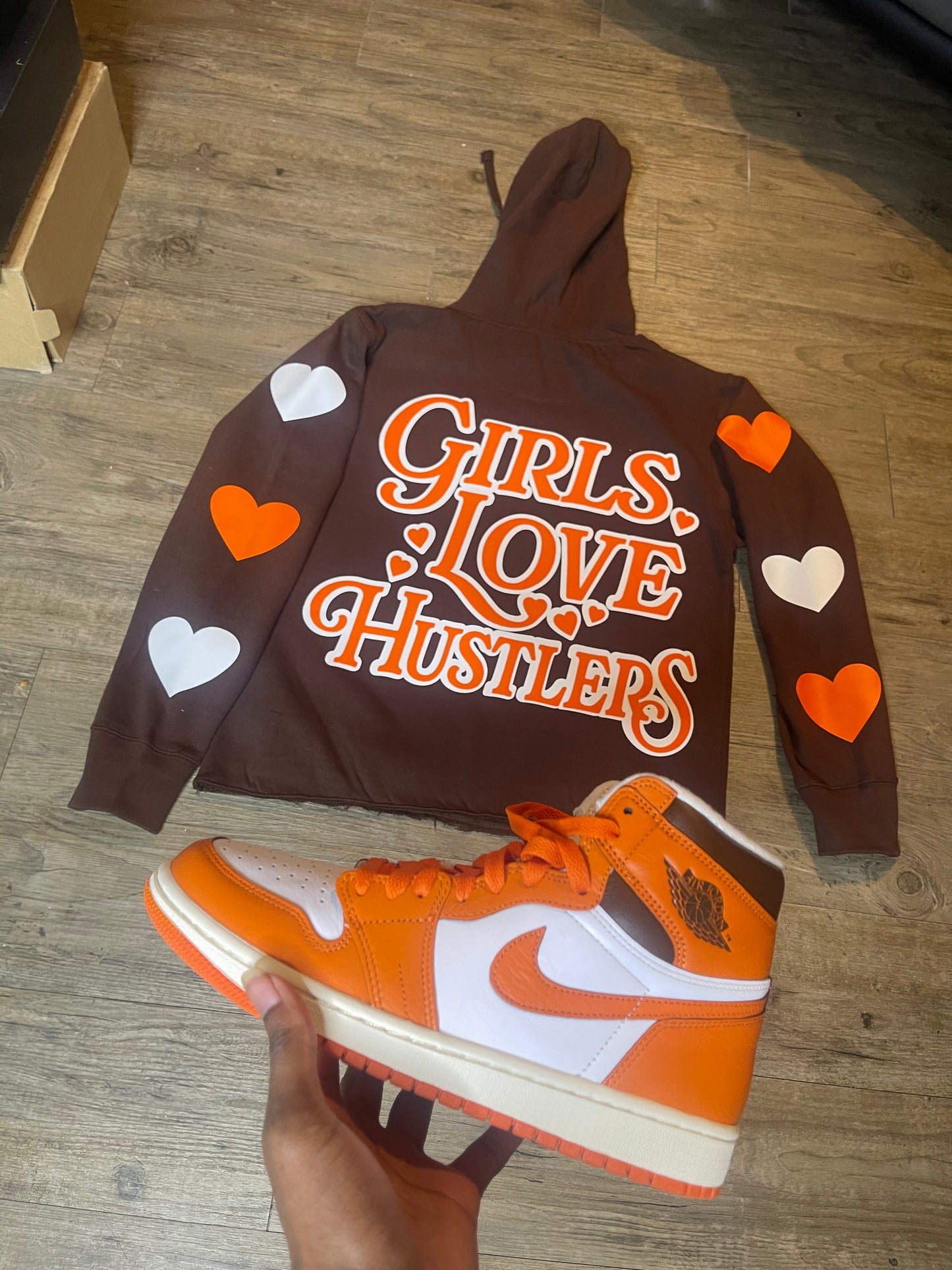 Girls Love Hustlers Hoodies