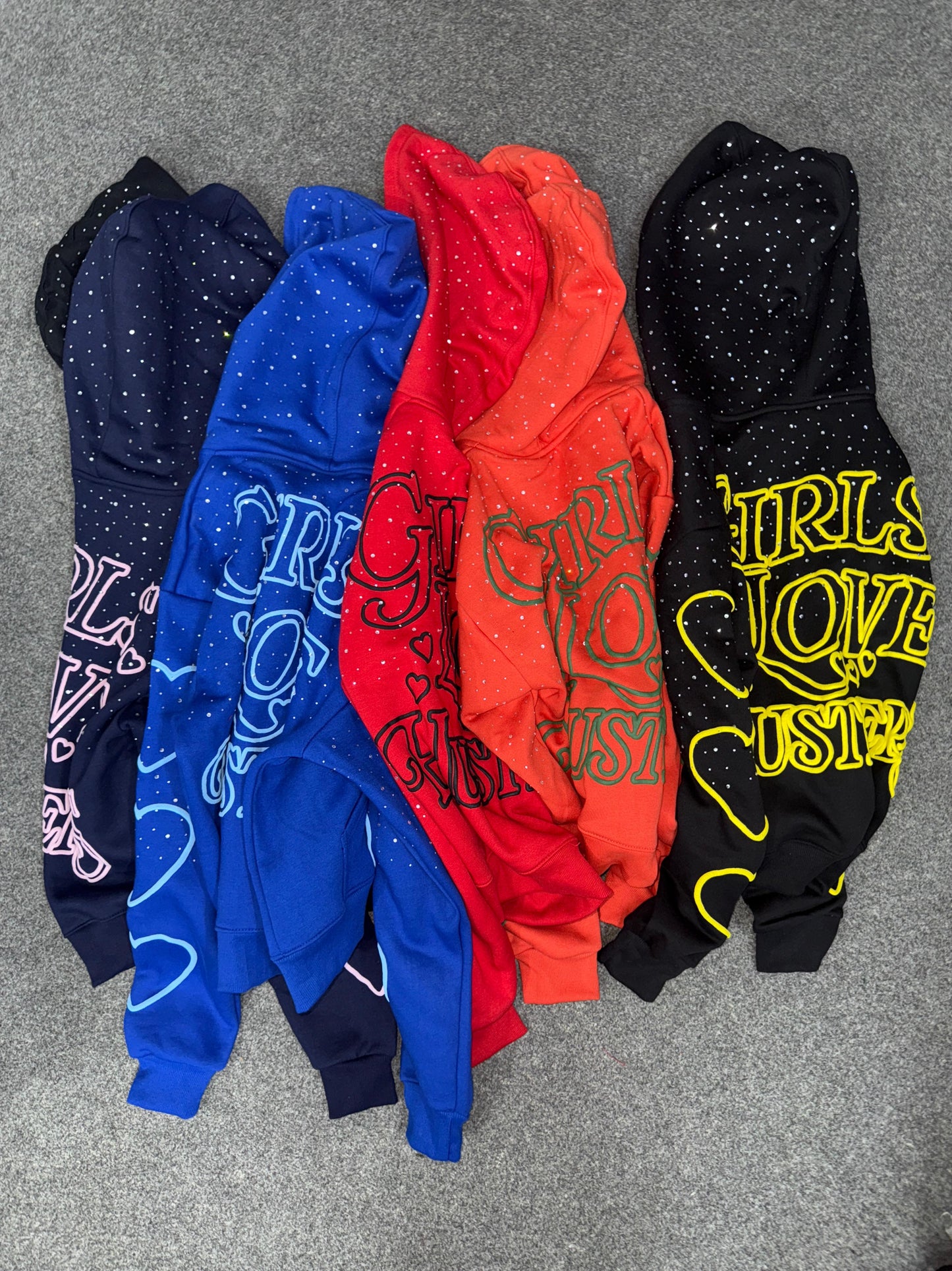 Girls Love Hustlers Space ZipUp