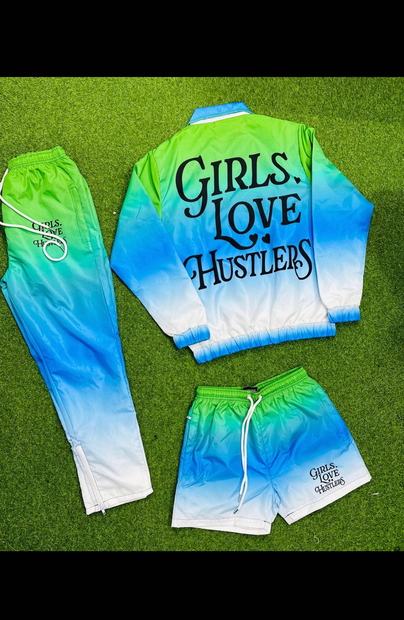 Girls Love Hustlers Windbreakers