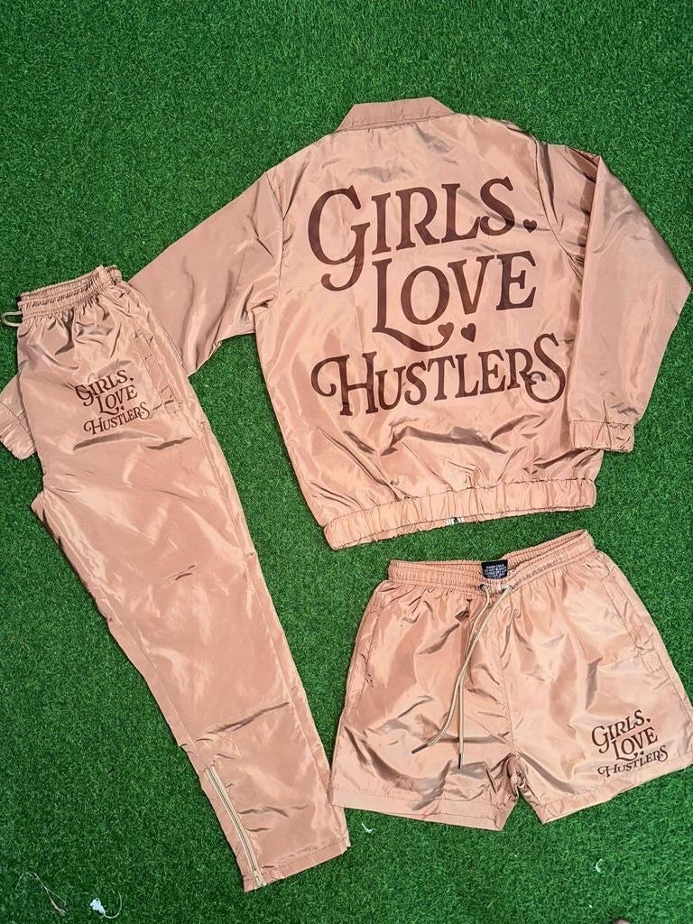 Girls Love Hustlers Windbreakers