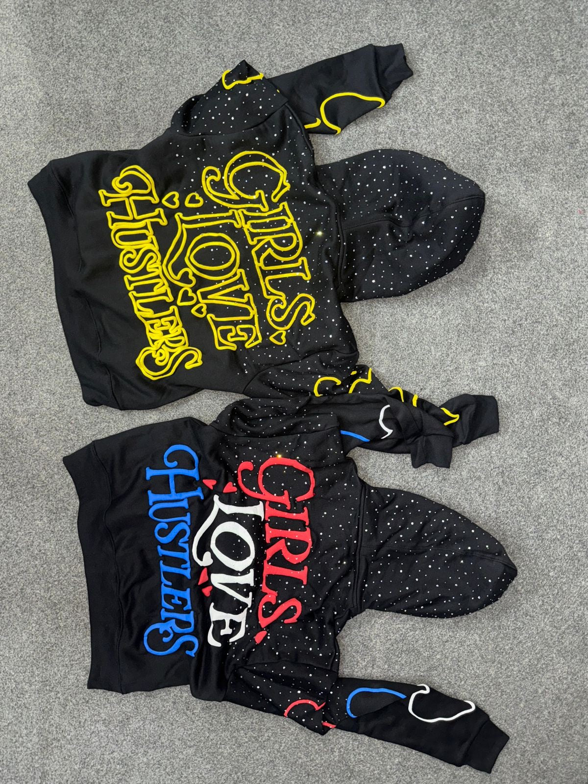 Girls Love Hustlers Space ZipUp