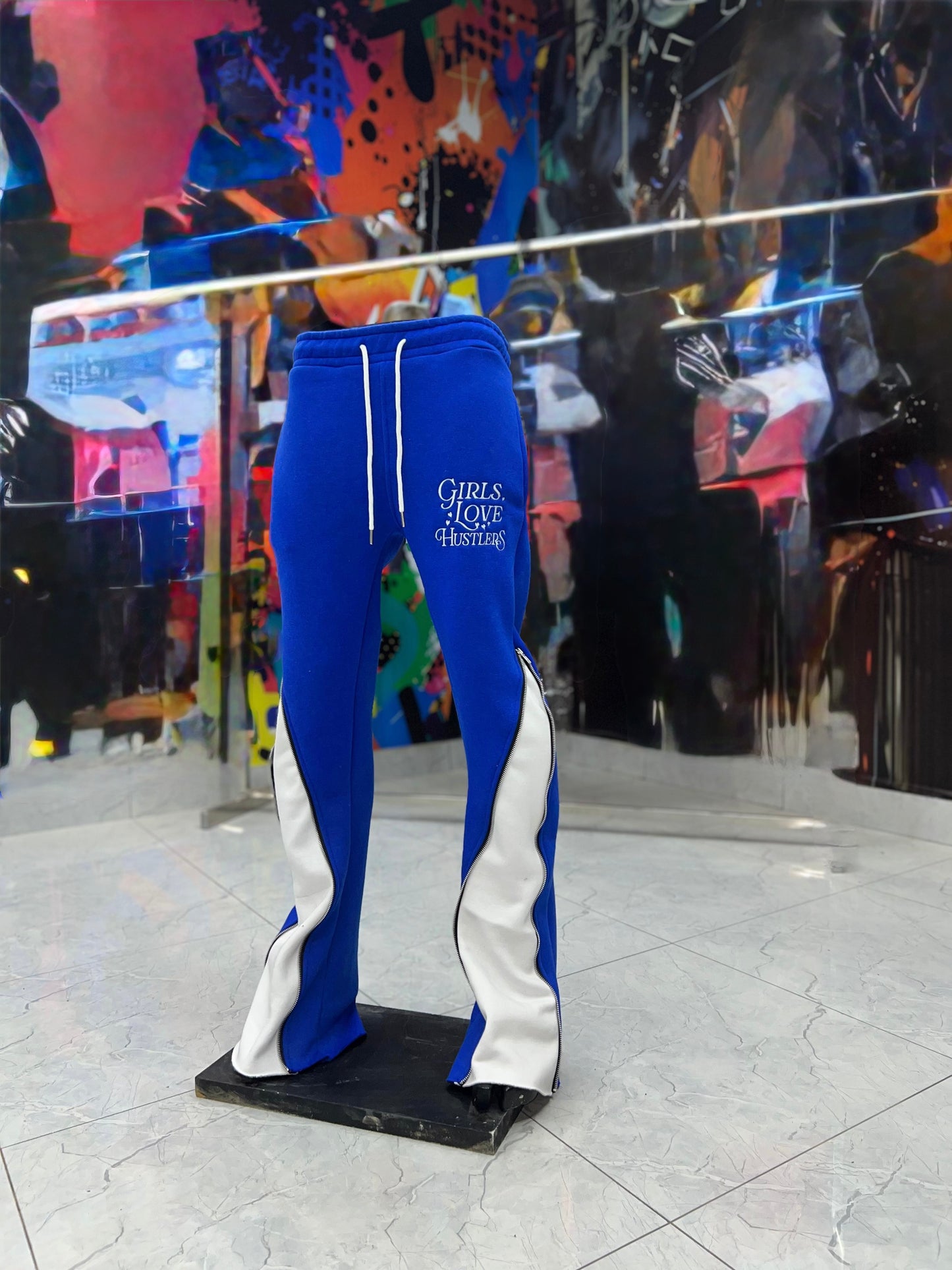 Girls Love Hustlers ZipUp Pants