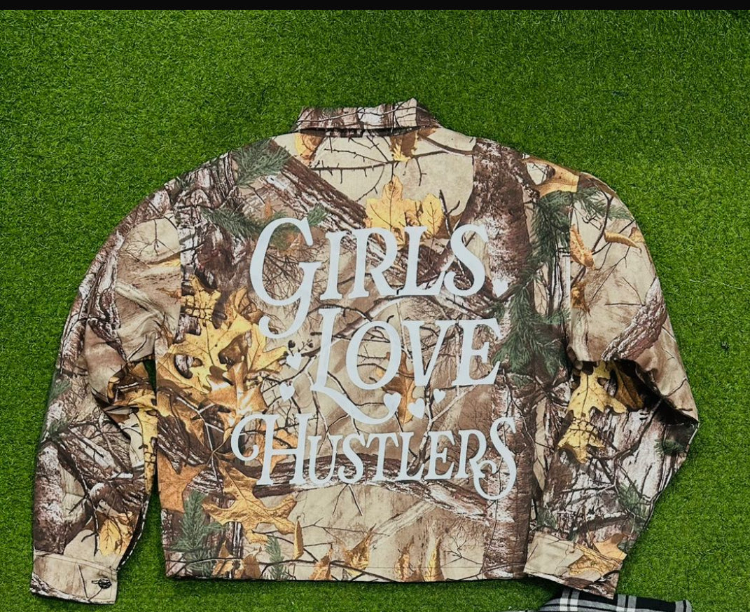 Girls Love Hustlers Camouflage