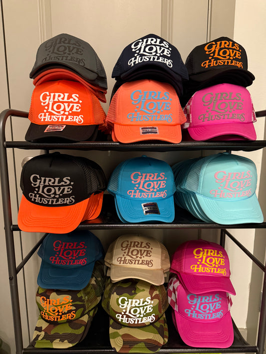 Girls Love Hustlers Hats