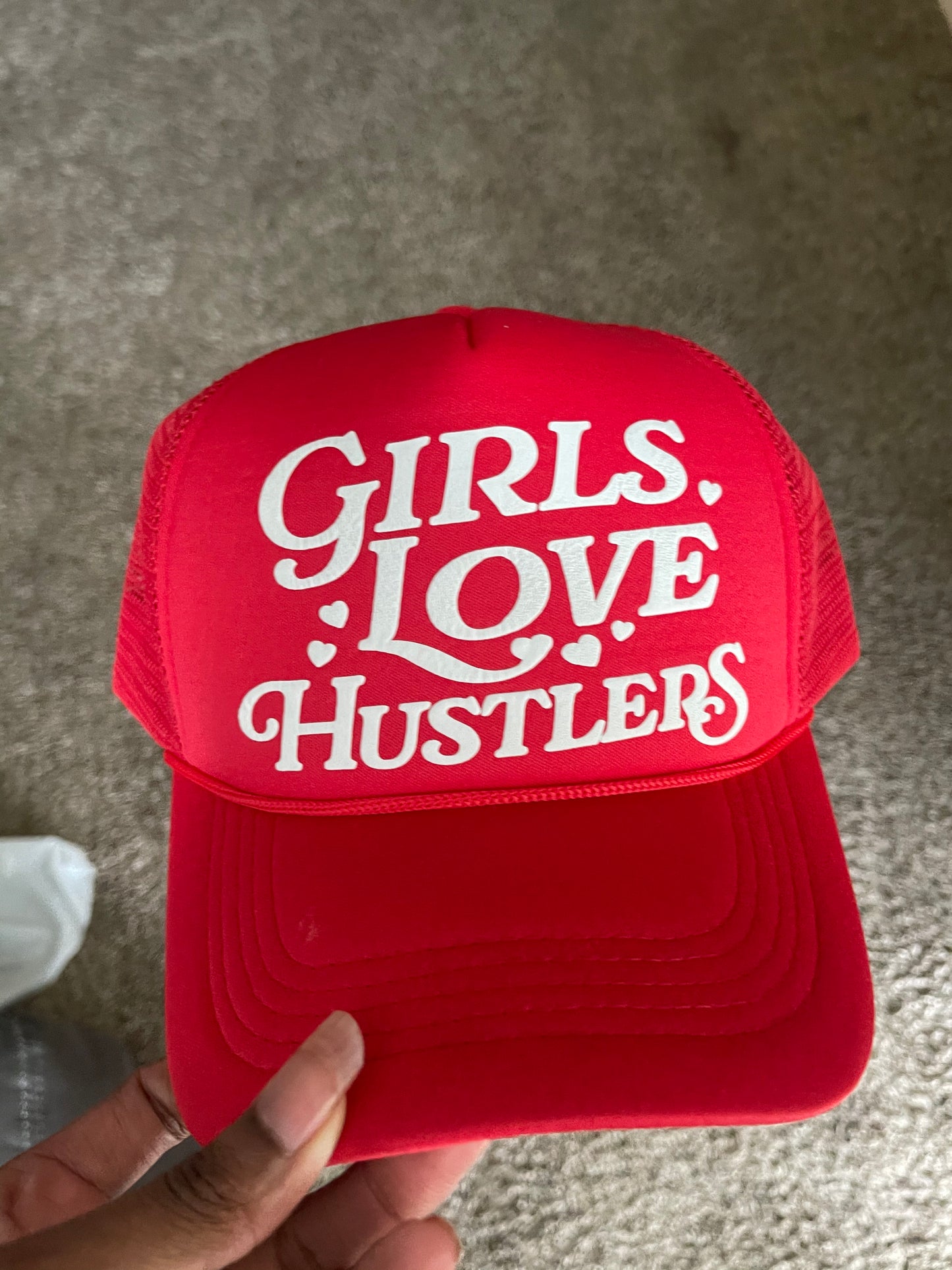 New Girl Love Hustlers Hats