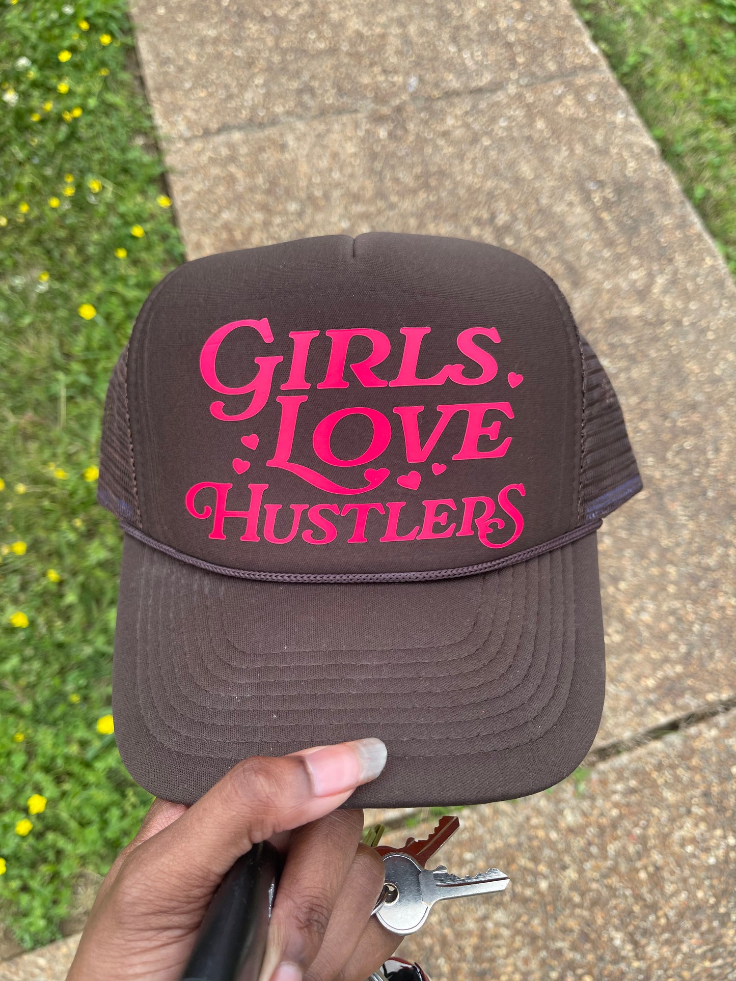 New Girl Love Hustlers Hats