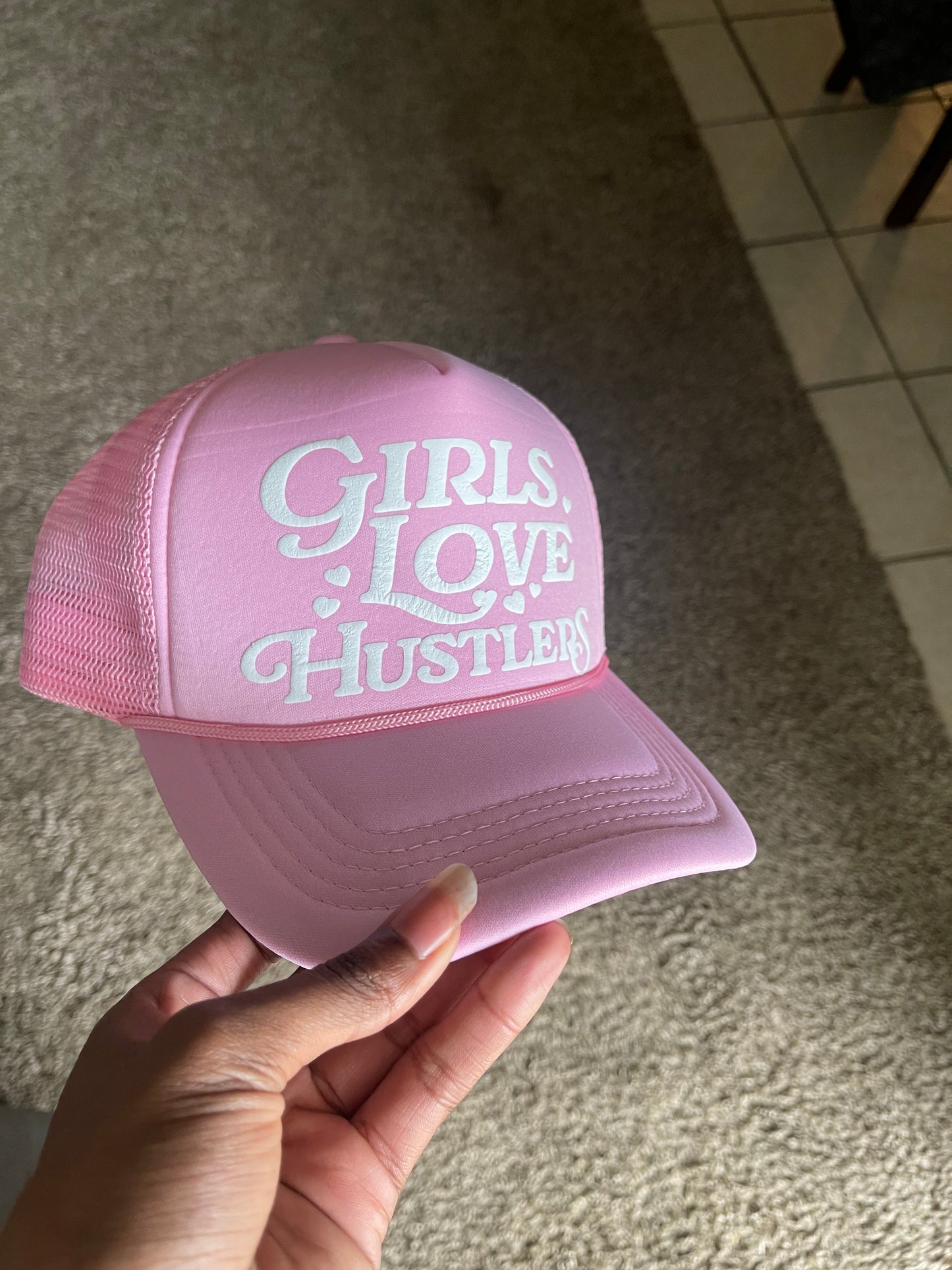 New Girl Love Hustlers Hats