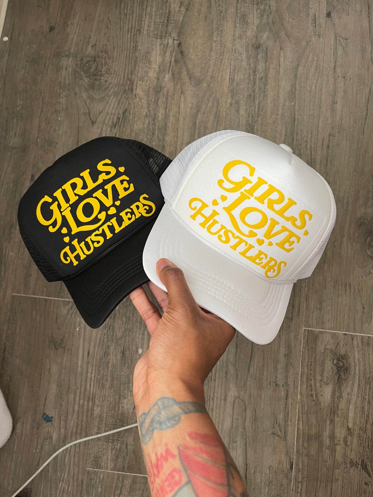 Girls Love Hustlers Hats