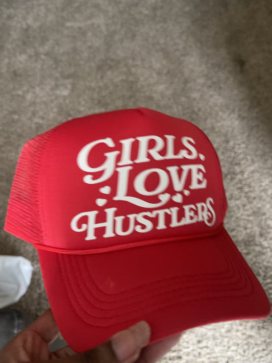 Girl Love Hustlers Hats