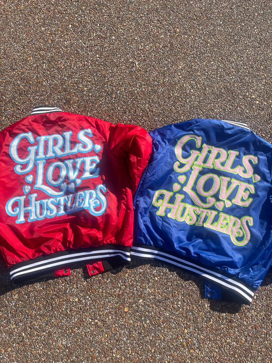 Pre Order Bomber Jacket Girls Love Hustlers