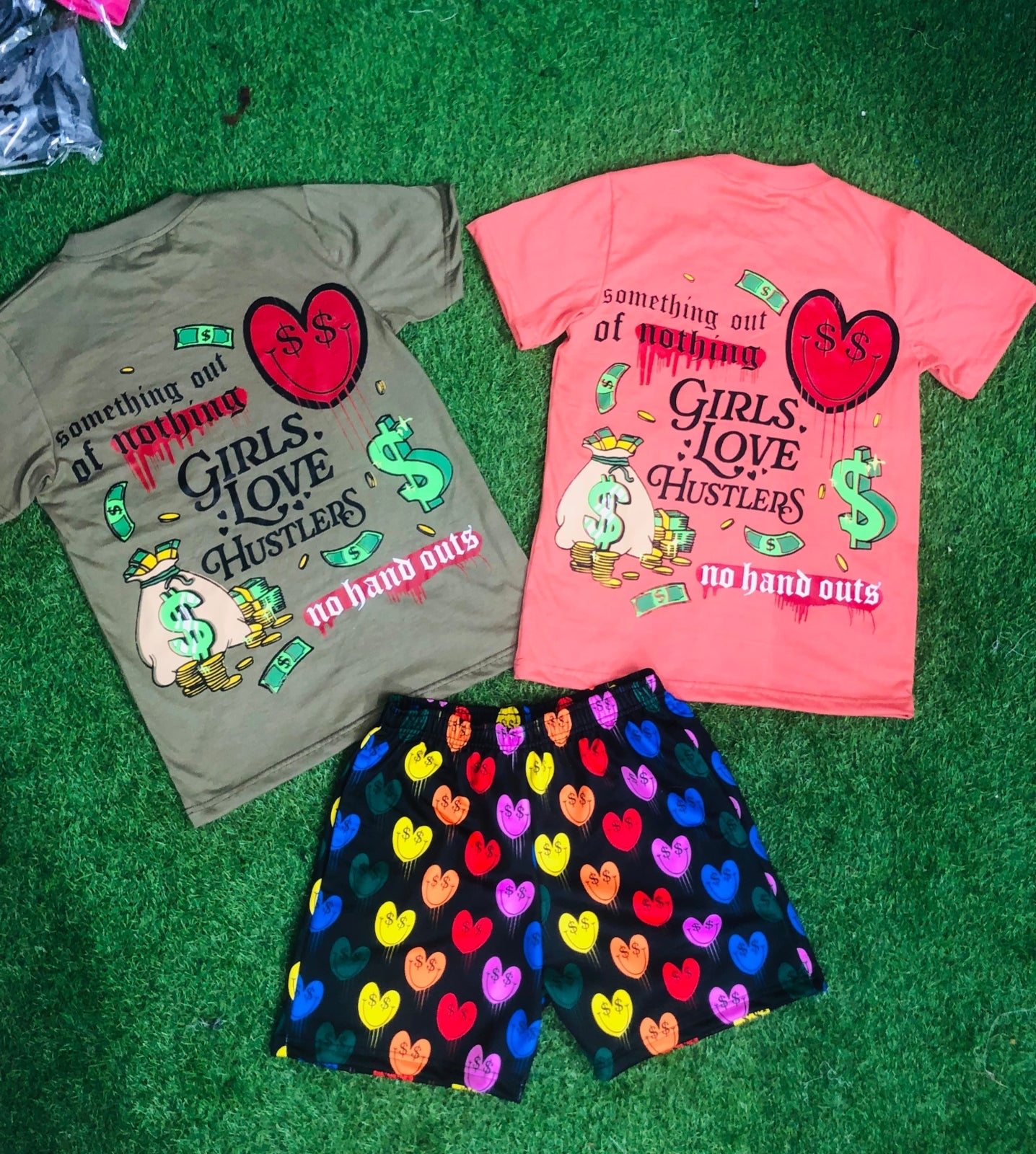 Preorder Girls Love Hustlers Shorts