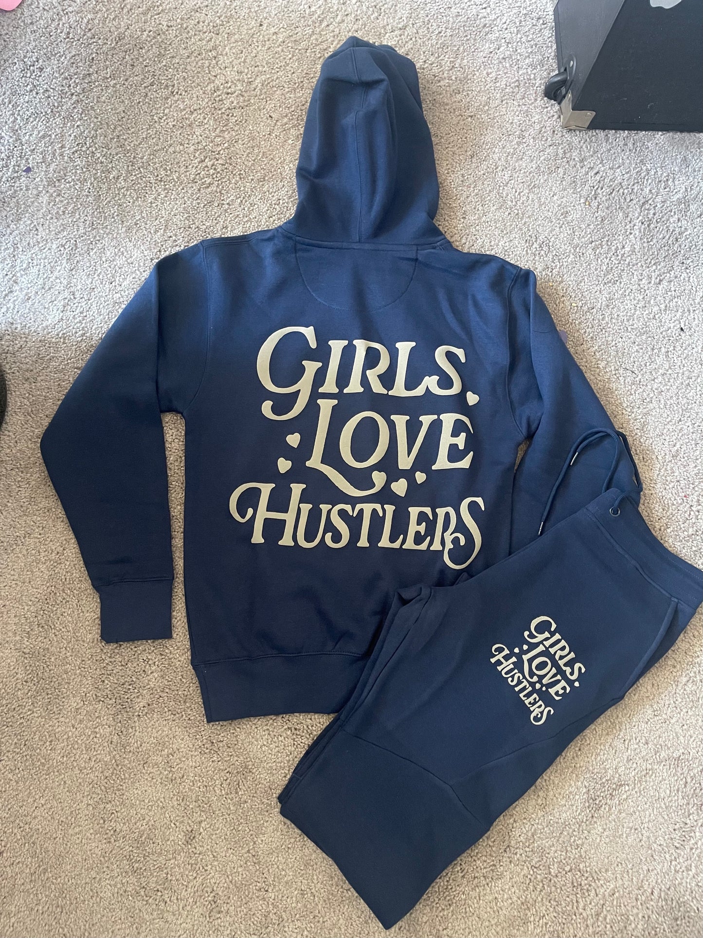 Girls Love Hustlers Jogging Suits