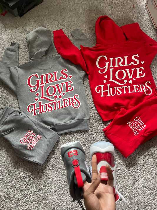 Girls Love Hustlers Jogging Suit