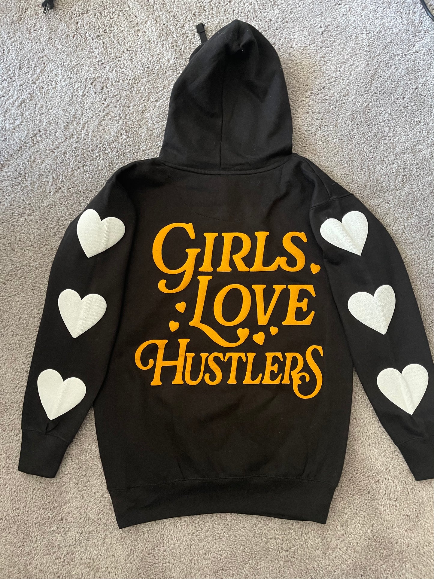 Girls Love Hustlers Hoodies