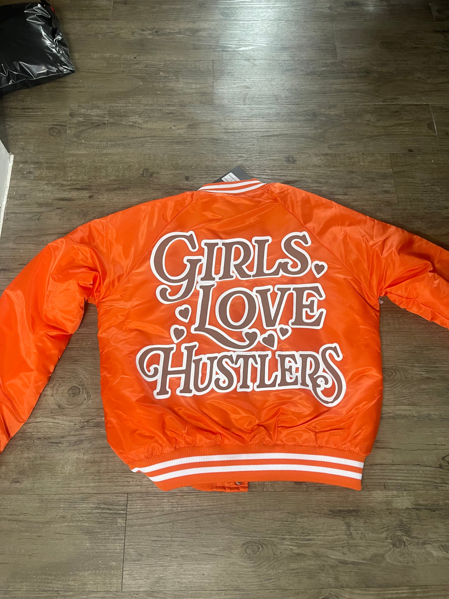 Girl Love Hustlers Bomber Jacket