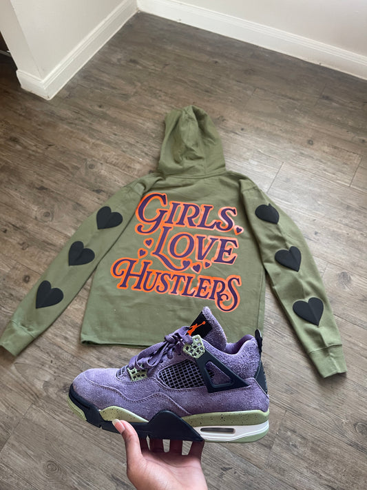 Girls Love Hustlers Hoodies