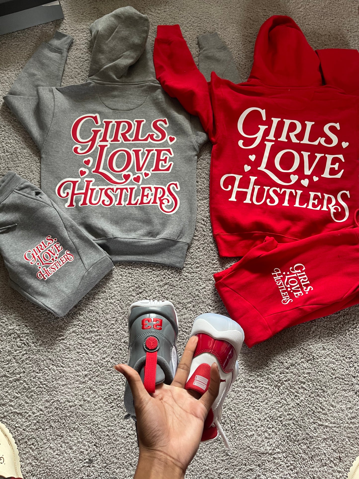 Girls Love Hustlers Jogging Suit