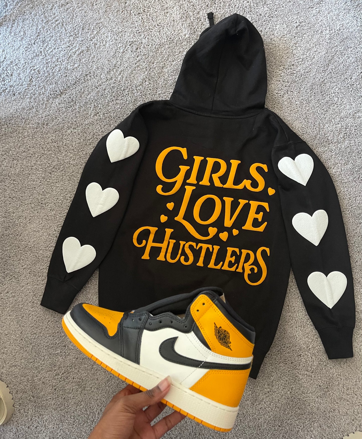 Girls Love Hustlers Hoodies